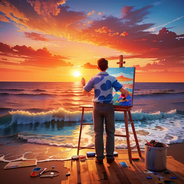 The Sunset Painter