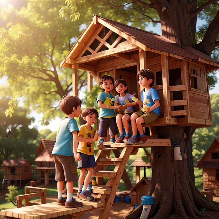 Summer Treehouse Adventure