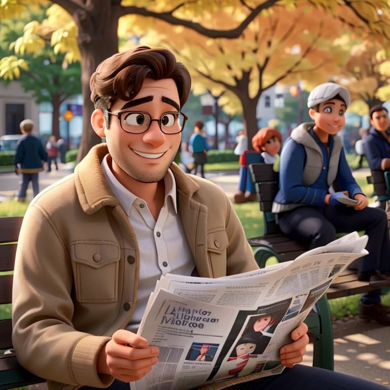 The Newspaper in the Park